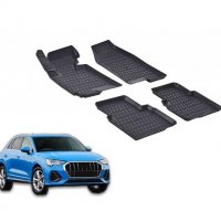 3D гумени стелки за кола тип леген Perflex, Audi Q3 2011-2018, снимка 2 - Аксесоари и консумативи - 35502634