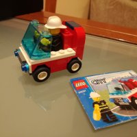 Конструктор Лего - модел LEGO City 30001 - Пожарникарска кола, снимка 4 - Конструктори - 38763286