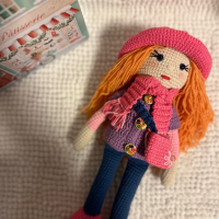 Кукла плетена ръчна изработка, снимка 3 - Кукли - 44549320