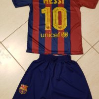Меси 2022г. Футболен екип Барселона / Barcelona Messi 10 Детски екип Футболни екипи за деца, снимка 2 - Футбол - 33745784
