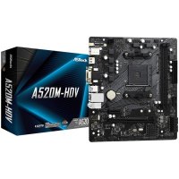 Дънна платка за компютър ASROCK A520M-HDV SS30544, снимка 1 - Дънни платки - 40624192