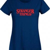 Дамска Тениска Stranger Things Logo,Филм,Сериал,, снимка 5 - Тениски - 37318675