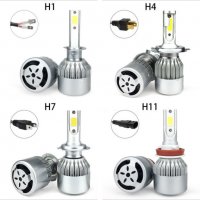 LED Лед диодни крушки Н1, Н4, Н7, H11 36W над150% по ярка светлина, снимка 7 - Аксесоари и консумативи - 32014439