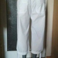 Бели памучни бермуди H&M👖🍀40 р-р(М/L)👖🍀арт.542, снимка 4 - Къси панталони и бермуди - 29396671