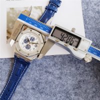 Мъжки часовник Audemars Piguet Royal Oak Offshore Navy Blue Chronographс кварцов механизъм, снимка 7 - Мъжки - 37648712