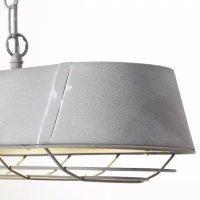 Голяма метална лампа индустриален стил от Brilliant FACTORY, снимка 4 - Лампи за таван - 31619292