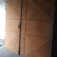 Метална врата за гараж (съставена от три крила), снимка 4 - Гаражни врати - 42298532