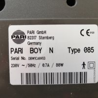 Немски Инхалатор PARI TurboBOY N, снимка 12 - Медицинска апаратура - 42497347