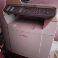 Лазарен цветен принтер скенер,копир lexmark, снимка 1 - Друго - 39092778
