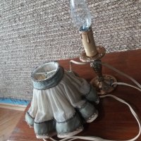  Ретро Настолни лампиони- красиви с дантели , снимка 7 - Настолни лампи - 30838714