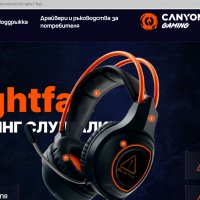 Гейминг слушалки CANYON Nightfall GH7, снимка 5 - Слушалки и портативни колонки - 35319194