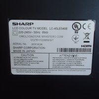 Sharp AQUOS LC-40LE540E, снимка 5 - Телевизори - 38716718