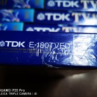 TDK E180 TV, VHS, запечатани видео касети, нови. , снимка 4 - Друга електроника - 32088442