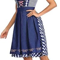  Косплей костюм рокля немска униформа баварска, снимка 2 - Рокли - 42855573