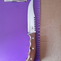 Нож ръчна изработка с кания, снимка 2 - Ножове - 44174754