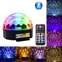ДИСКО ТОПКАДиско лампа / LED Light Magic Ball + BLUETOOTH + флашка, снимка 2 - Декорация за дома - 30984481