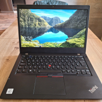 Перфектен лаптоп Lenovo Thinkpad L14 с 4-ядрен Core i5-10210U 14'' FullHD 256GB SSD 8GB Windows 10 , снимка 1 - Лаптопи за работа - 44707501