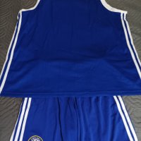 ADIDAS  потник 3 - 4 XL и къси панталони original elastic's  голям размер, снимка 1 - Спортни дрехи, екипи - 36782950