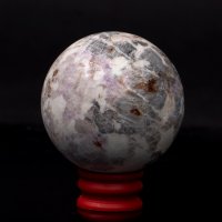 Сфера от флуоресцентен хакманит 65mm, снимка 2 - Други ценни предмети - 35341679