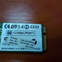 Безжична мрежова карта Broadcom BCM94311MCGHP3 802.11b/g, снимка 1 - Мрежови адаптери - 29788252