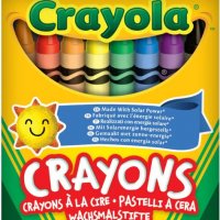 Нов комплект Цветни Восъчни пастели 8 броя за деца рисуване оцветяване, снимка 1 - Други - 39939244