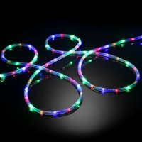 ✨10м. Светещо LED въже - Шарено, снимка 6 - Лед осветление - 34997059