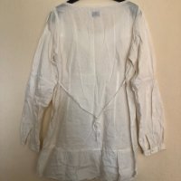 Дамска бяла риза с дълъг ръкав в размер S, снимка 3 - Ризи - 31900832