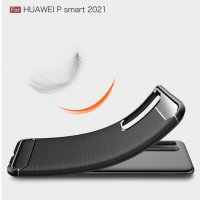 Промо! Huawei P Smart 2021 карбон силиконов гръб / кейс, снимка 9 - Калъфи, кейсове - 31524682