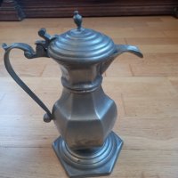 Стар цинков чайник , снимка 1 - Антикварни и старинни предмети - 44172709