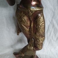метална статуетка-индийска богиня, снимка 3 - Антикварни и старинни предмети - 35003501