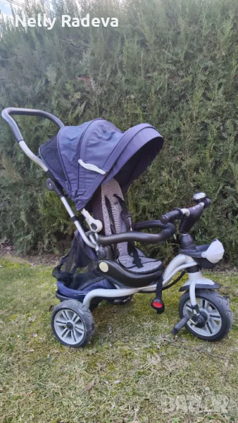 Детска триколка Byox с дръжка за управление, снимка 1