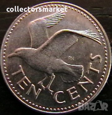 10 цента 1984, Барбадос, снимка 1