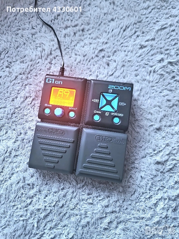 zoom g1 ефект за китара, снимка 1