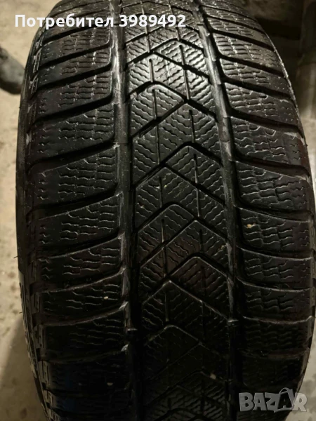 Продавам 4 бр.  зимни гуми без забележки  на 2 сезона PIRELLI 245/45R18 100H XL M+S, снимка 1