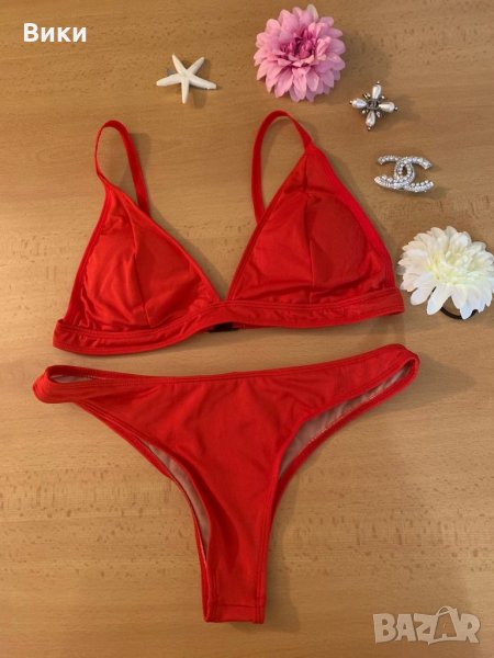 Нов червен бански, снимка 1