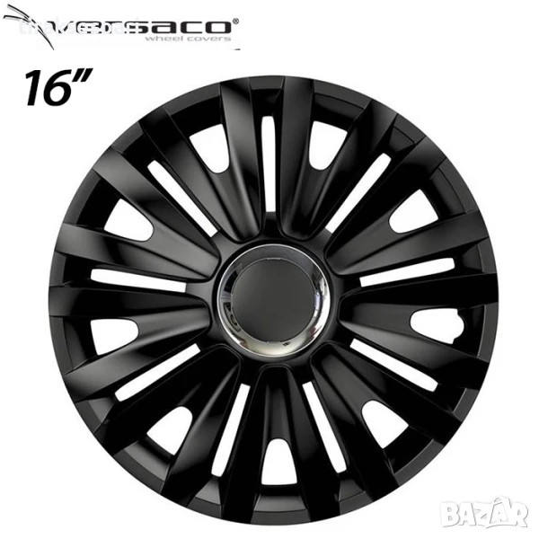 Versaco Slovakia Тасове за джанти 16'' Versaco Royal RC Black Черни, снимка 1
