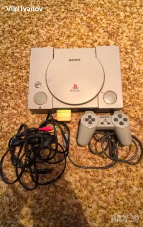 PS1 SCPH-7502 с чип, снимка 1