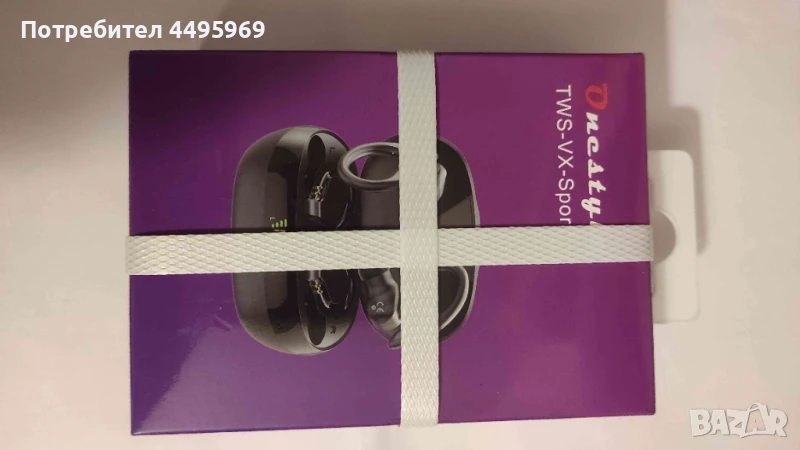 Bluetooth Onestyle TWS-VX-Sport слушалки, снимка 1