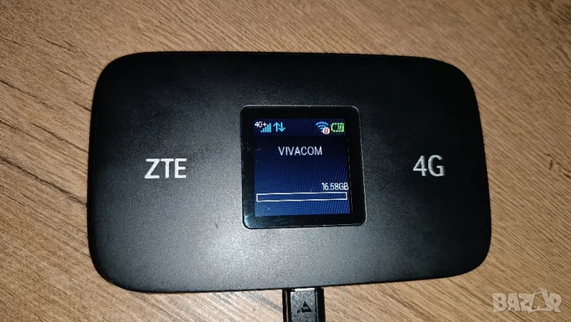 Мобилен 4G LTE рутер ZTE MF971RS (бисквитка), снимка 1