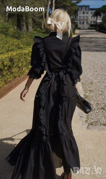 Дълга рокля без колан , снимка 1