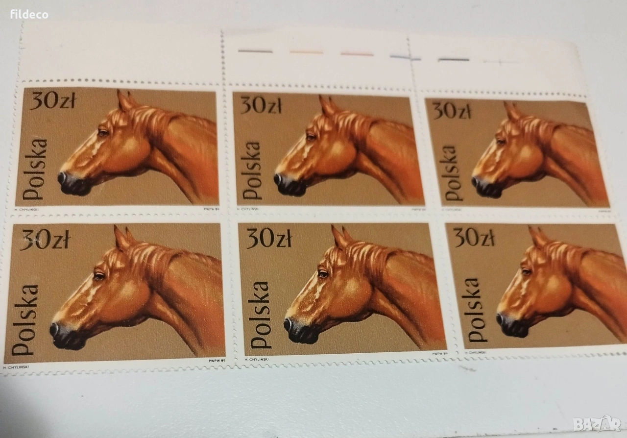 пощенски марки Полша 89, снимка 1