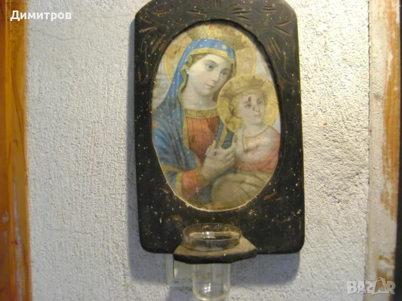 Старинен над 100г иконостас, снимка 1