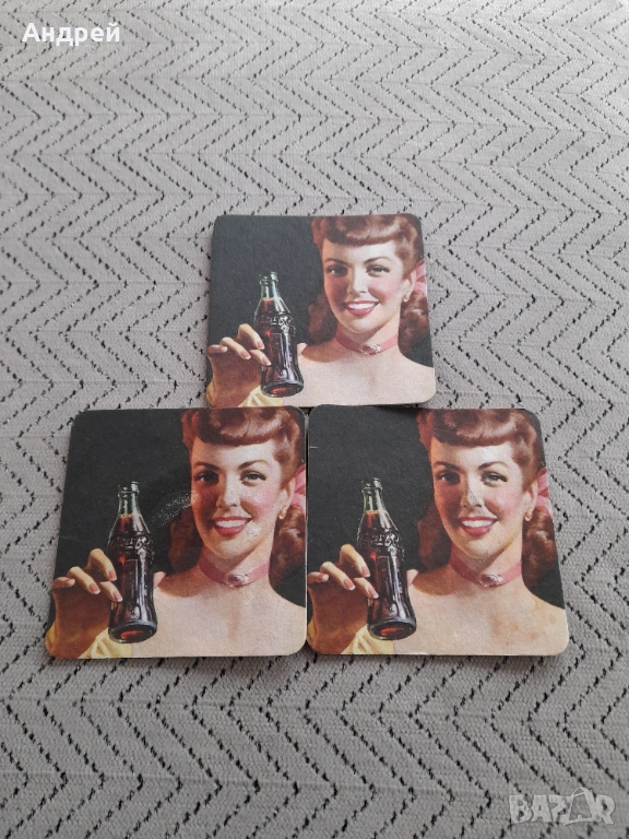 Подложки за чаши Кока Кола,Coca Colа #7, снимка 1