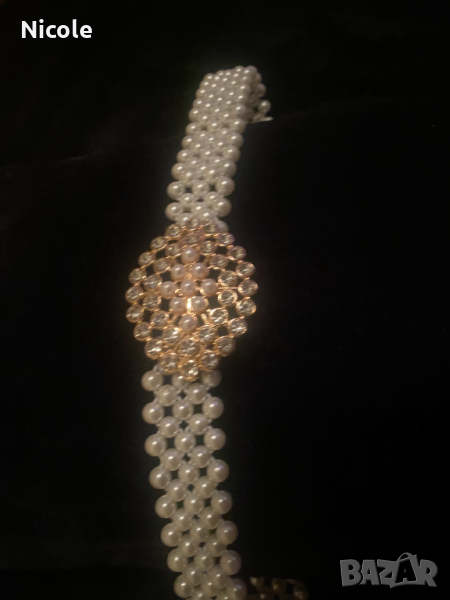 Уникален колан от перли, ръчна изработка, снимка 1