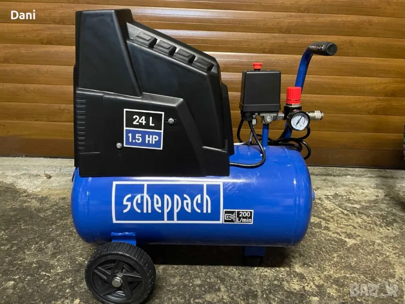 Компресор за въздух 24л., снимка 1