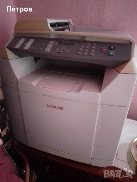 Лазарен цветен принтер скенер,копир lexmark, снимка 1