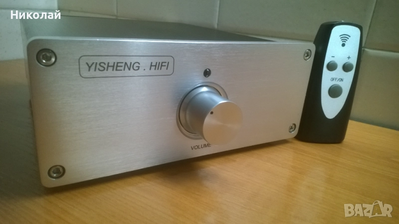 предусилвател с ДИСТАНЦИОННО пасивен RCA / XLR, снимка 1