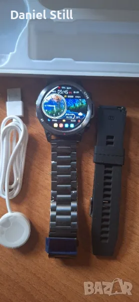 2025 Мъжки смарт часовник Fanwear голяма батерия GPS Фенерче, снимка 1