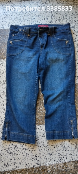 Дамски 3/4 дънки, снимка 1