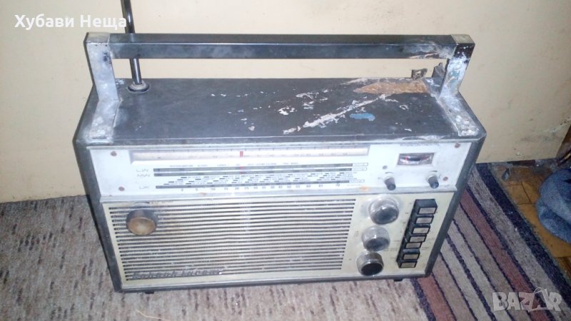 Радио - германско, старо, колекционерско   Радиото е налично., снимка 1